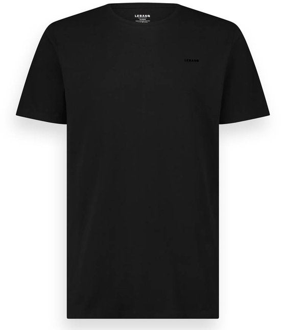 LEBASQ - The Baker - T-Shirt - Kurzarm - Pechschwarz - Schwarz - M - Bio-Baumwolle - 3D Print