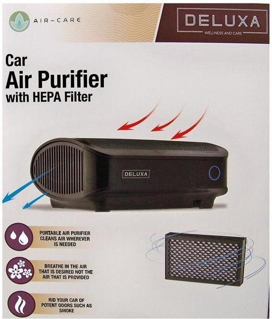 Auto-Luftreiniger mit HEPA-Filter
