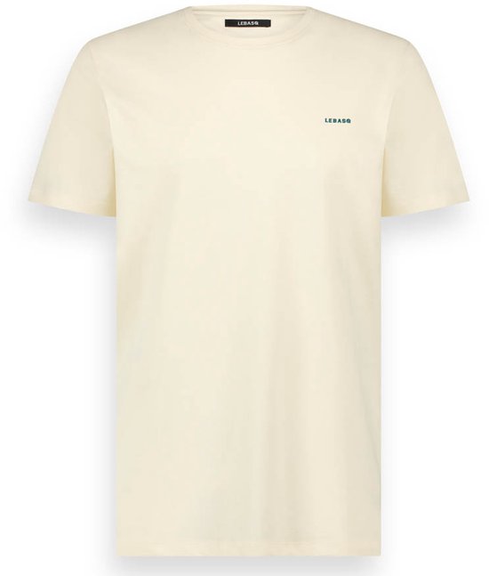 LEBASQ - The Baker - T-shirt - Kurzarm - Off-white - M - Bio-Baumwolle