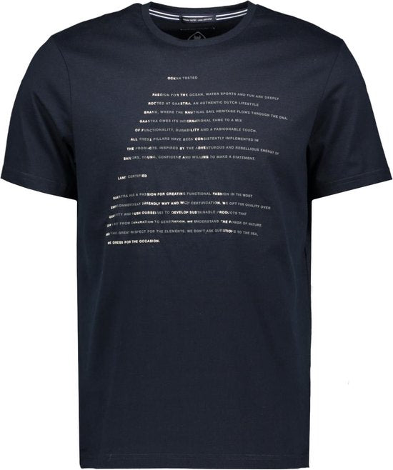 Gaastra T-shirt Warp M 35100231 B001 Navy Herren Größe - M