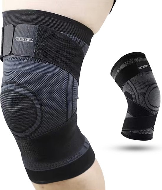MR. PANACHE Knieschiene - Knieschiene - Knieschiene Damen - Knieschiene Arthritis - Knieschiene Support Knee - Patella Brace - Relief of Joint Pain - Knieschiene Hinge - Knieschiene Meniskus - Größe XL - Schwarz