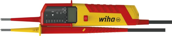 Wiha Spannungsprüfer und Durchgangsprüfer eMobility 12-1.000 VAC - CAT IV (44319)