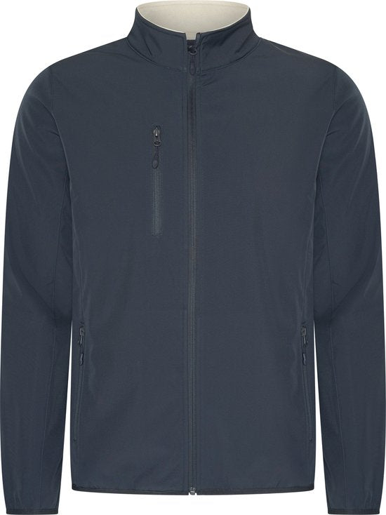Mario Russo Softshell Jacke Herren - Winterjacke Herren - Jacken Herren - Winddicht und wasserabweisend - Navy - XXL