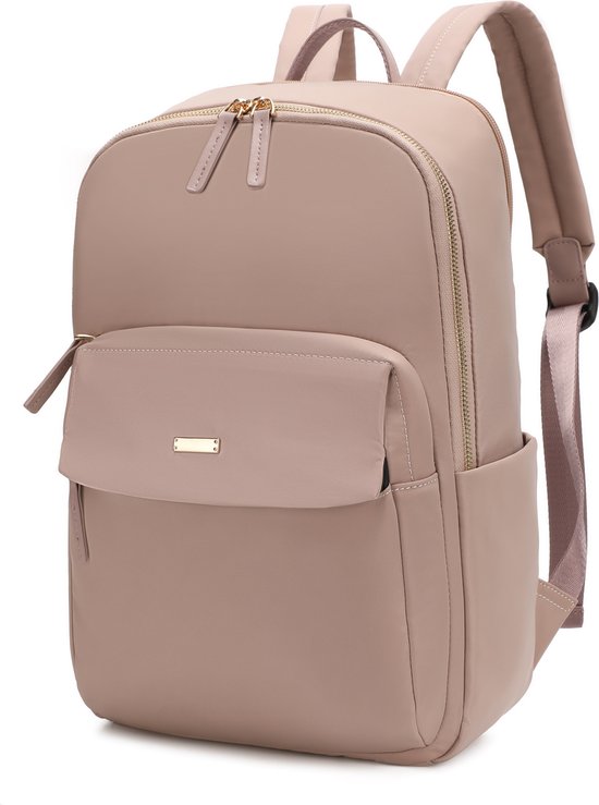 aramae® - Rucksack Damen - Rucksack Damen - Rucksack Mädchen - Laptoptasche 14 Zoll - Schultasche - Rucksack Pink