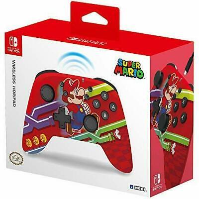 Hori Wireless Nintendo Switch Controller Super Mario Neue Design Edition