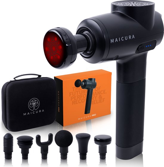 Maicura PRO - Massagepistole - Professionell - Massagegerät - Massagepistole - Infrarot
