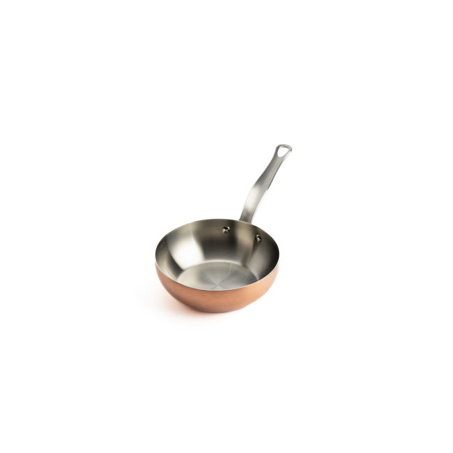 Mauviel Stahlpfanne - 3 Schichten - 18cm Durchmesser - 1.25L - Kupfer