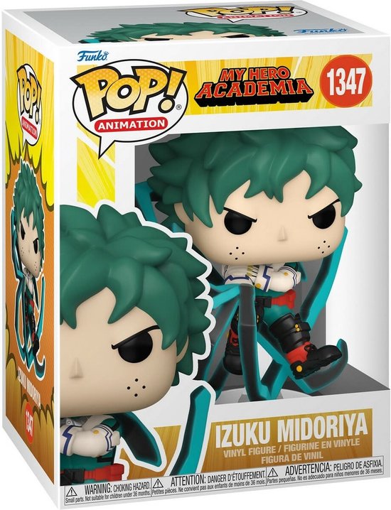 Funko My Hero Academia - POP! Animation Deku (BKwhip) 9 cm Sammelfigur - Multicolours - Nr. 1347