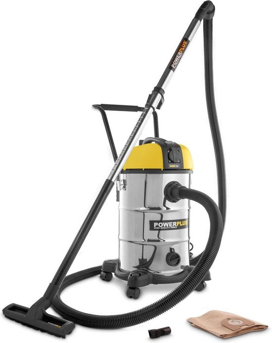 Powerplus Elektrostaubsauger nass-trocken POWX3240 - 1200W Staubsauger Auto