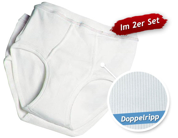 Sportliche Herrenhose weiß 2 Stück Größe M