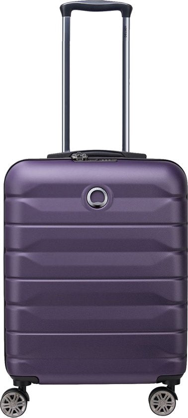 Delsey Air Armour 4 Wheel Slim Cabin Trolley 55/40 dunkelviolett