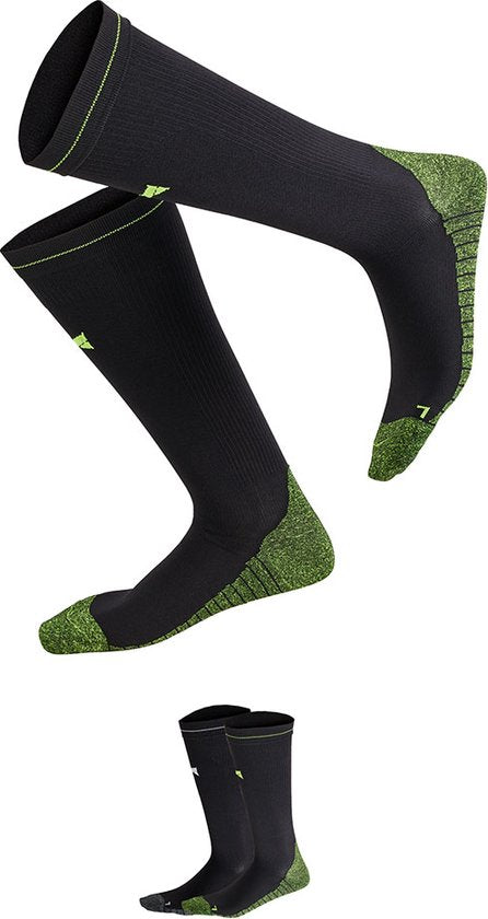 Xtreme - Lauf-/Kompressionssocken - 4er-Pack - Schwarz - 39/42 - Kompressionssocken Laufen