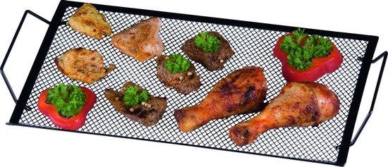 BBQ collection Grillrost und Schale - 40 x 20 x 3 cm - Für Fisch