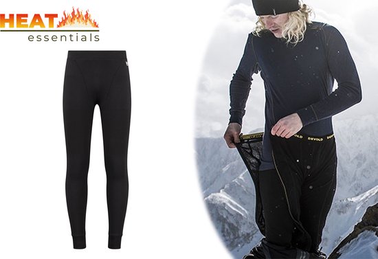 Thermounterwäsche Herren - Thermohose Herren - Schwarz - L - Thermo Kleidung Herren - Thermo Legging Herren - Auch als Thermo Set erhältlich.