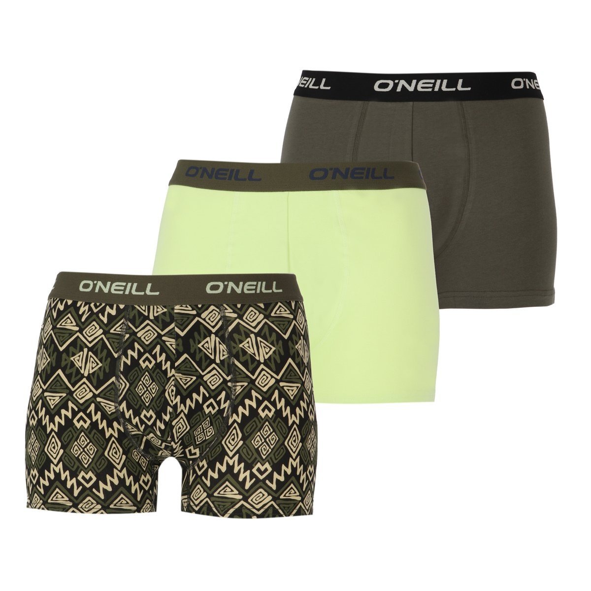 Herren Boxershorts 3er-Pack - Multi Lime & Grape - Größe XXL
