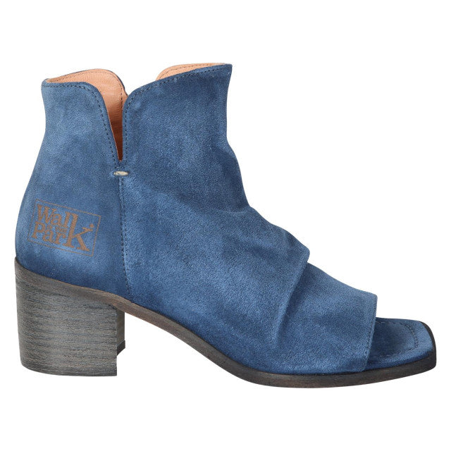 Walk in the Park | Robuster Wildlederstiefel im Sommerlook | Größe 37 | Blau