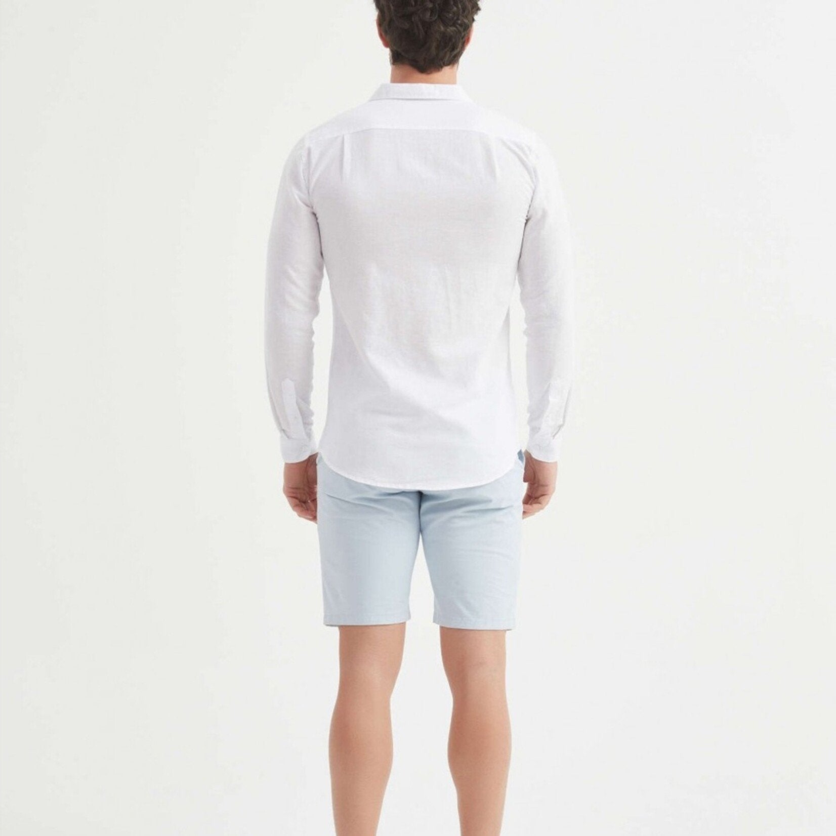William de Faye Leinenhemd - Bluse Männer Größe M – Bild 2
