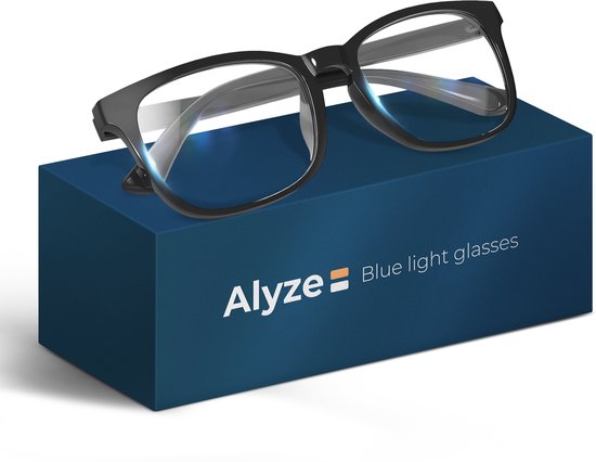 Alyze Blue Light Glasses - Computermonitor - Rezeptfrei mit Filter - Blaulichtbrille