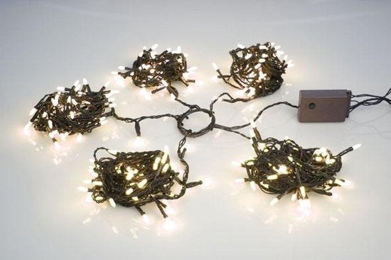 Speed Light LED - 330 LEDs - warmweiß - grünes Kabel - Modulator - 24 V (für Bäume bis zu 240 cm)