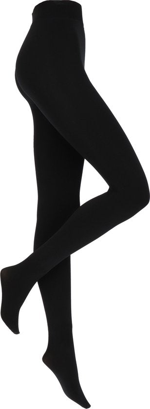 FLEECE-STRUMPFHOSE SCHWARZ