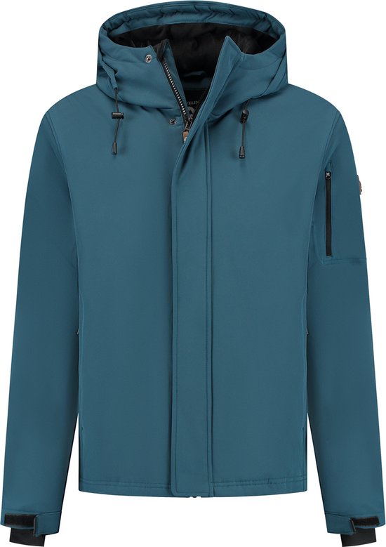Travelin' Esben - Gesteppte 3-Lagen-Softshelljacke - Wasser- und winddicht - Dunkelblau - XXL