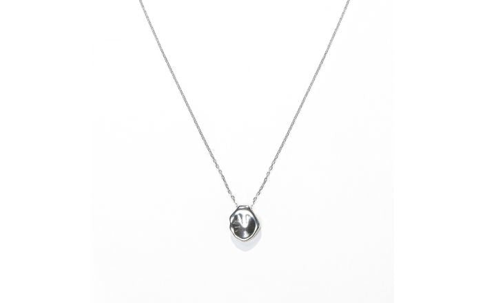 Laura Ferini Damen Halskette Foca Silber - Silber Halskette mit Anhänger - 18K Weißgold vergoldet - Halskette - Halskette - Schmuck - Accessoires - Damen Halskette mit Anhänger