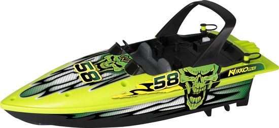 Nikko RC Raceboat 1:16 Grün/Schwarz