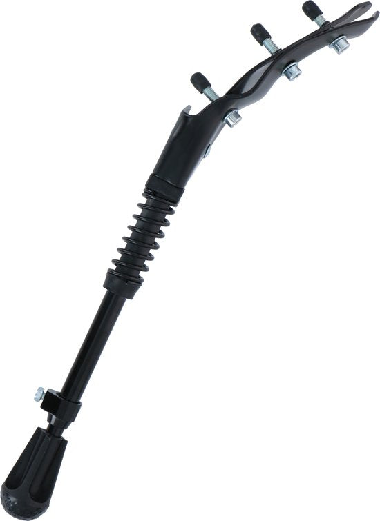 Bicycle Gear Fahrradständer Hinterrad - Fahrradständer für Fahrräder 24'' bis 28" - Fahrradständer - Stadt- und Rennräder - in der Länge verstellbar - Max. 20KG - Stahl - Schwarz