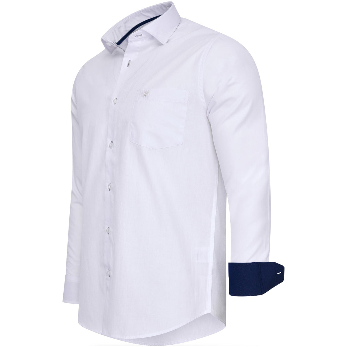 Cappuccino Italia Stretch Hemd Milano - Weiß - Größe L
