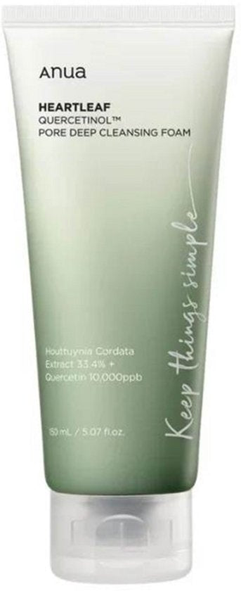 ANUA - Heartleaf Quercetinol Pore Deep Cleansing Foam - Koreanische Hautpflege - 150 ml