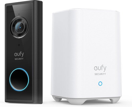 Eufy Video Türklingel 2K (batteriebetrieben) + Homebase - Türklingelkamera