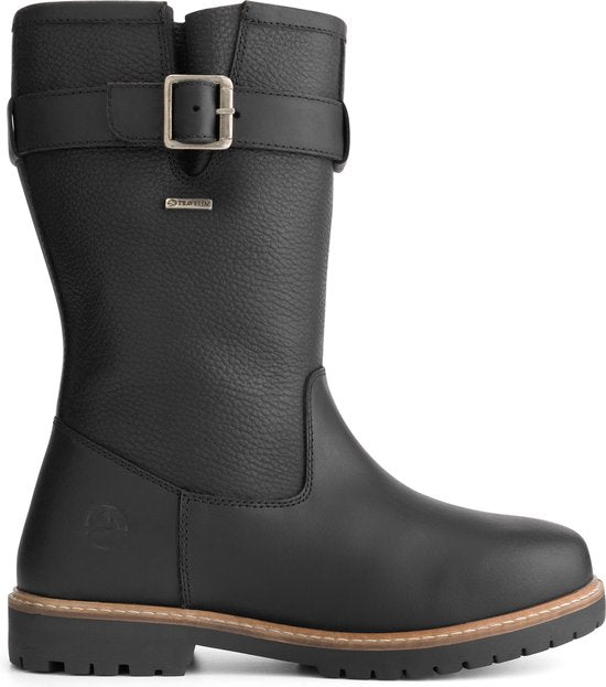 Travelin' Finnmark - Wasserdichter Damenstiefel - Wollgefüttert - Schwarz