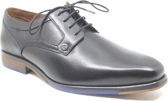 Schwarze Australische Schnürschuhe Magiore Leder