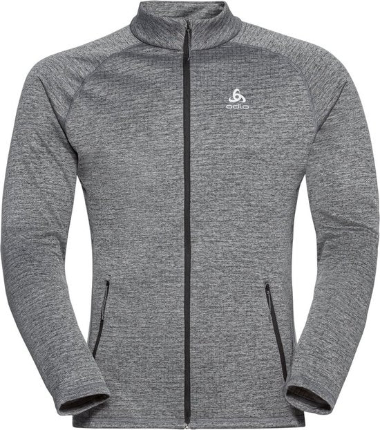 Odlo Mid Layer Full Zip Tencia 542562 Dunkelgrau Melange-XL