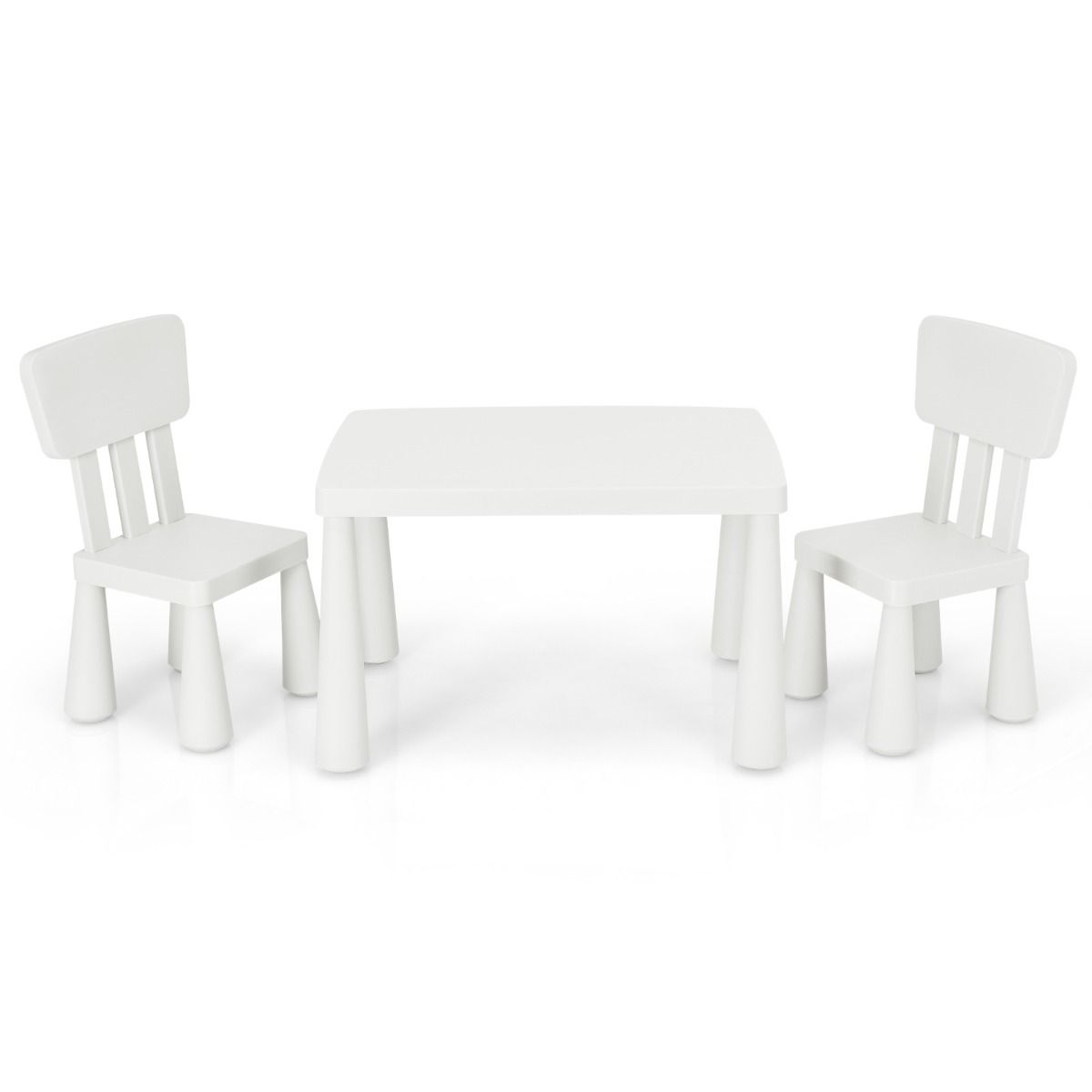 Coast 3-teiliges Kindertisch-Set - 1 Tisch mit 2 Stühlen - 76