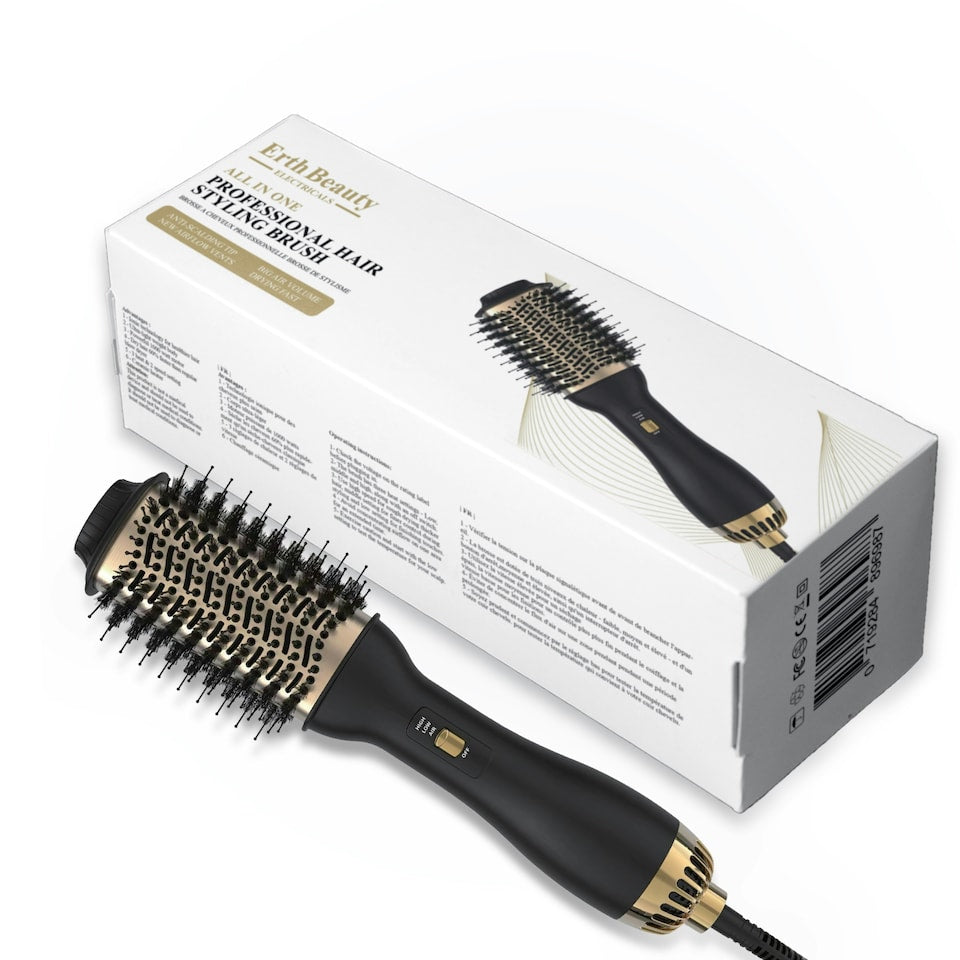 ERTH SKINCARE All-in-One Profi-Haarstyling-Bürste