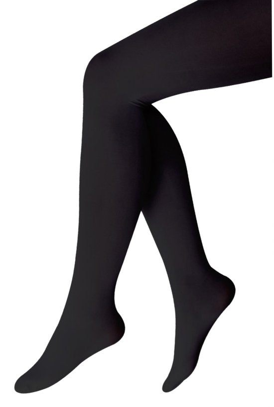 Angro Damen Thermoleggings Schwarz L/XL