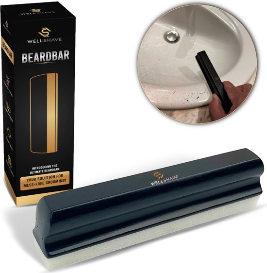 Wellshave® Beard Bar - Barthaar-Reinigung - Reinigungsbürste - Bartbürste - Haar-Zubehör