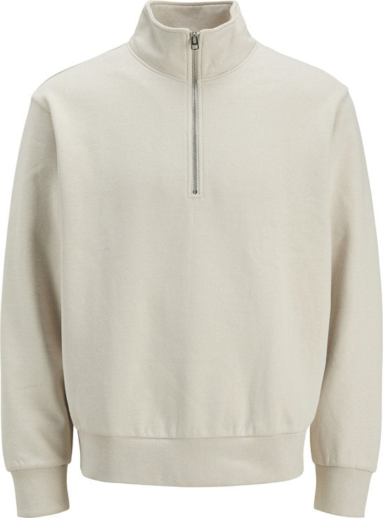 JACK&JONES - JJEURBAN EDGE SWEAT HALF ZIP STYDAW24 LN - Herren - Pullover