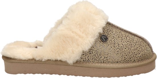 Alpakas Damenpantoffel - Beige - Größe 41