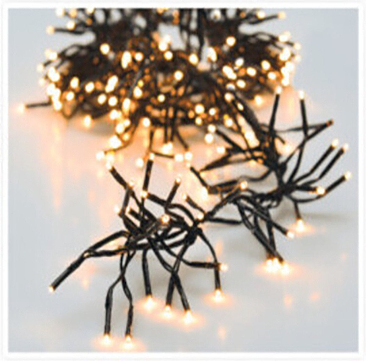 Weihnachtsbeleuchtung - 11 Meter - Microcluster - 1512LED - Für den Innen- UND Außenbereich