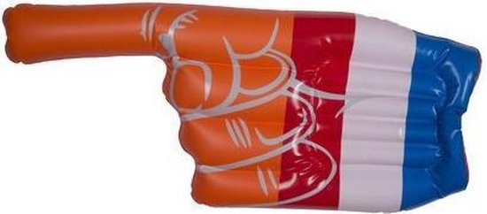 Niederlande Hand aufblasbar Orange/rot/weiß/blau