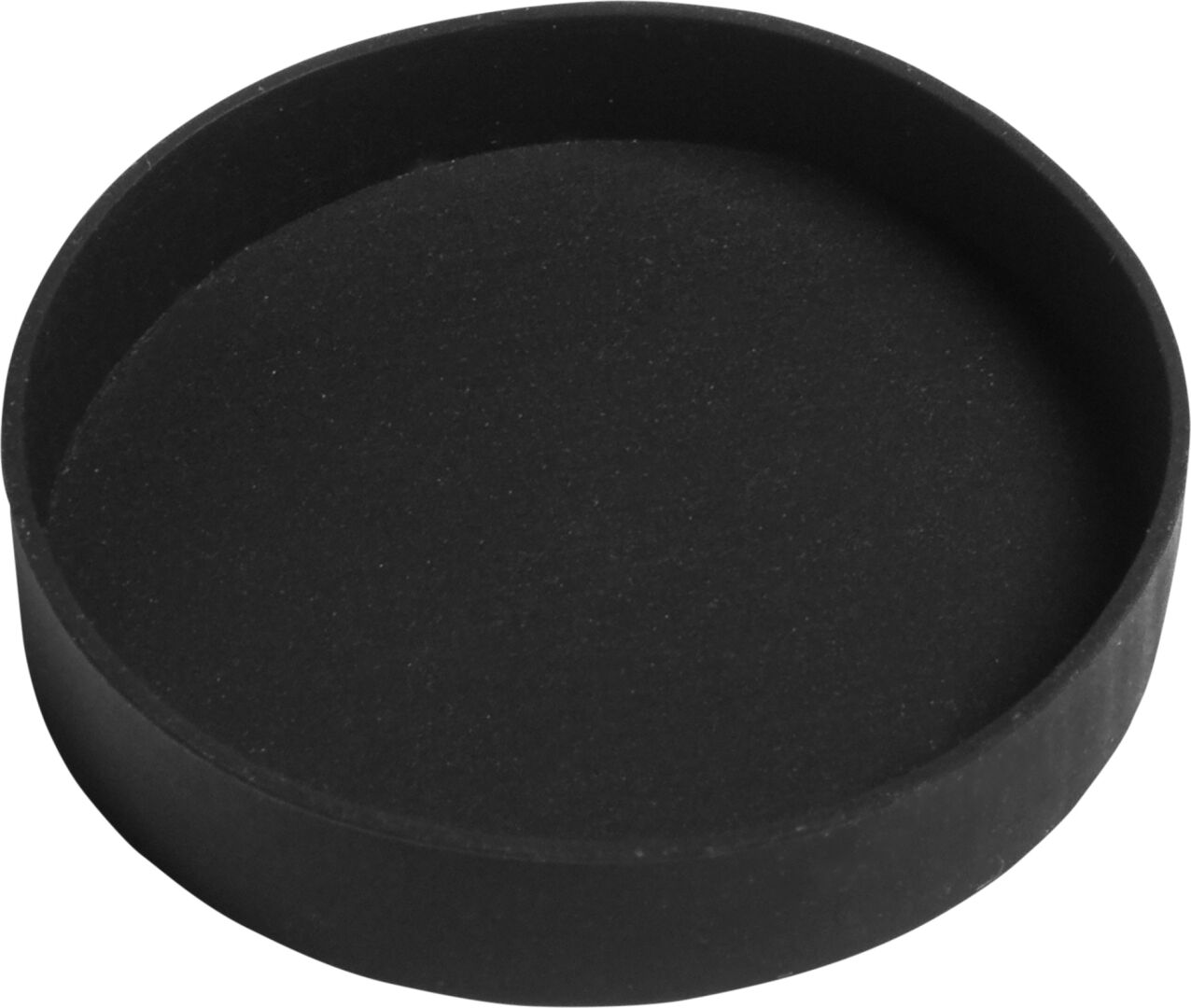 MeisterTools Gummistopfen für Magnete - 25 mm - 2 Stück - Schwarz