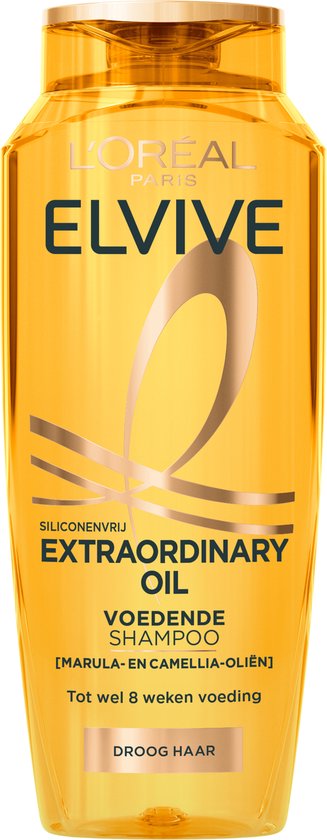 L'Oréal Paris Elvive Extraordinary Oil Shampoo - Für trockenes Haar - Mit Marula- und Kamelienöl - 250 ml