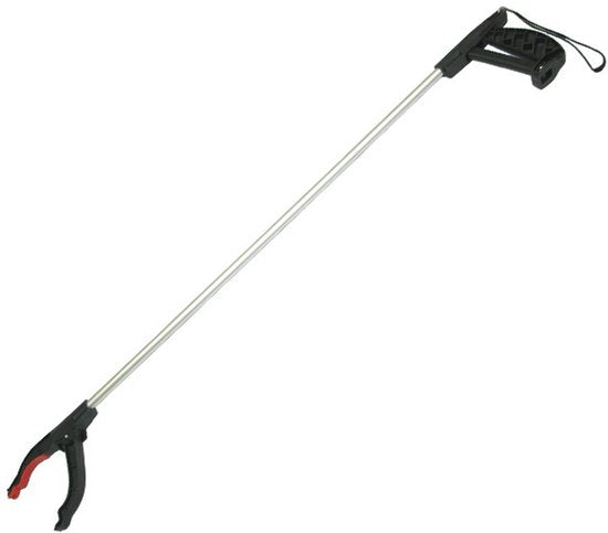 Connex - Abfallgreifer - Greifer für Abfälle - Schwarz/Grau - 89 cm