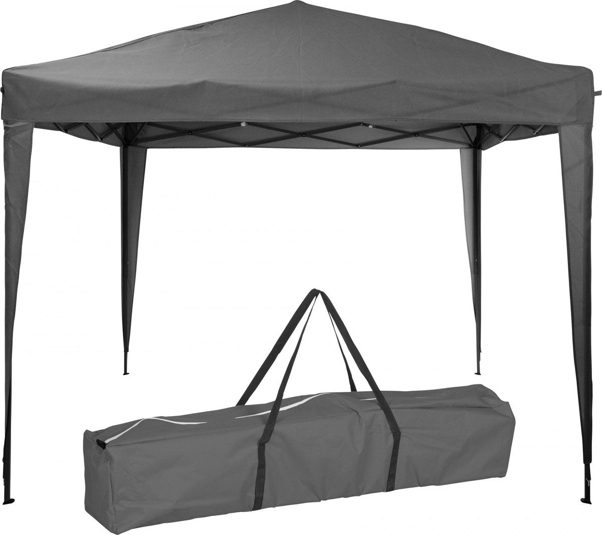 Pro Garten Party Zelt Easy Up 300 X 300 X 245 Polyester Anthrazit