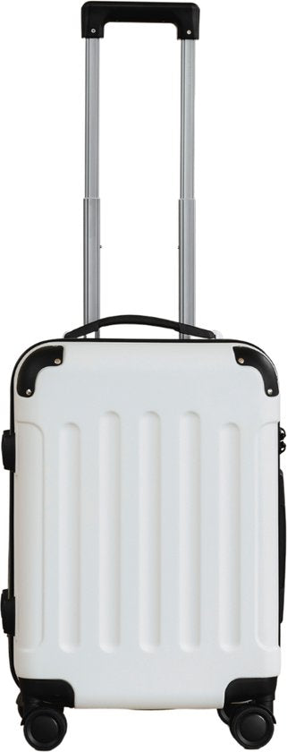 Pathsail - Handgepäck Koffer 40L x 55CM - ABS - Leichter Trolley - Inkl. TSA-Schloss & Spinner-Räder - Weiß