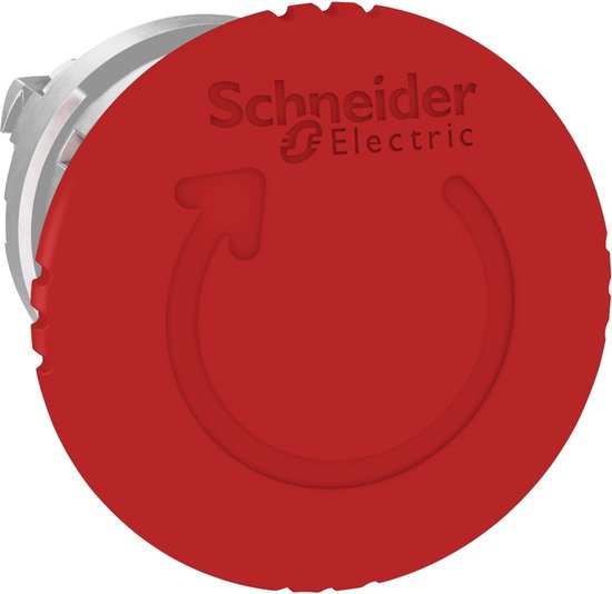 Schneider Electric Harmony Drucktaster Frontelement (Pilz) - ZB4BS844 - E2AP6