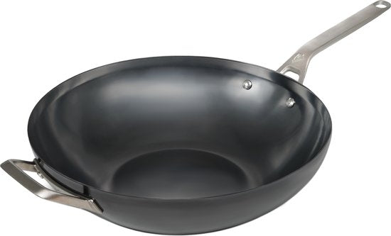 Saveur Wokpfanne aus Kohlenstoffstahl - Ø35 cm - PFAS-frei - Induktion