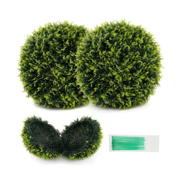 coast 2er-Set künstliche Glühbirnen - UV-beständig & wasserfest - 55 cm - Grün – Bild 2